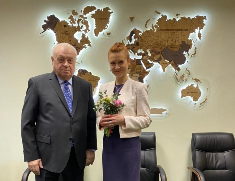 Состоялась встреча Исполнительного директора Фонда с Марией Бутиной
