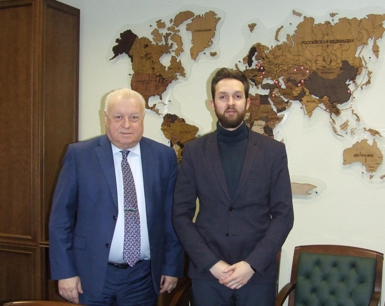 Директор Правфонда Александр Удальцов встретился с главным редактор Baltnews Андреем Стариковым