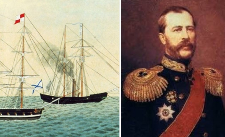 На Маврикии установят памятник российским морякам корвета «Оливуца»