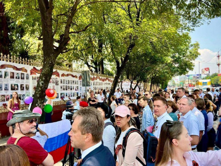 Праздничные мероприятия в честь Дня Победы прошли в разных регионах Мексики