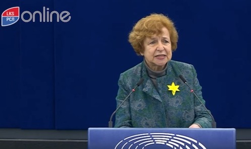 Татьяна Жданок выступила на заседании Европарламента: Я — агент Мира. А вы?