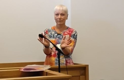 Рижской домохозяйке Елене Крейле продлили заключение за мирные инсталляции в окне квартиры