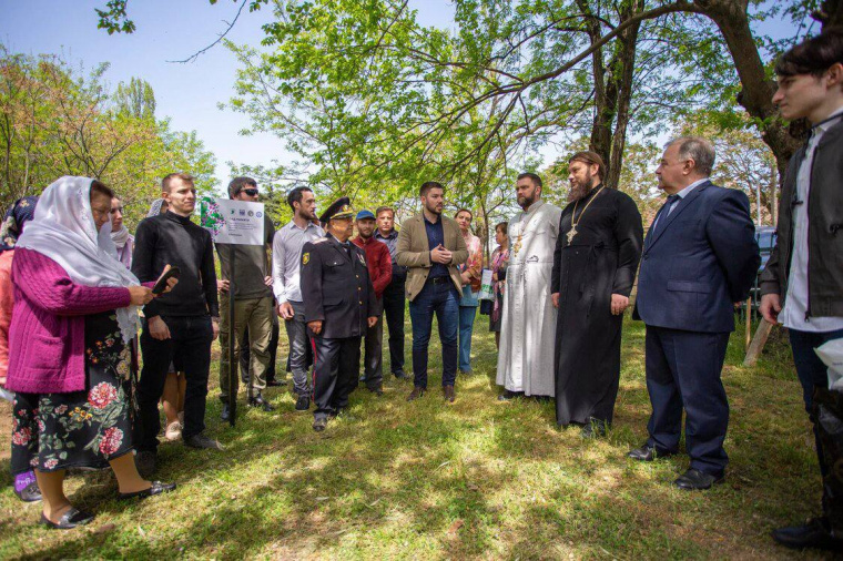 Соотечественники в Азербайджане приняли участие в акции «Сад памяти»