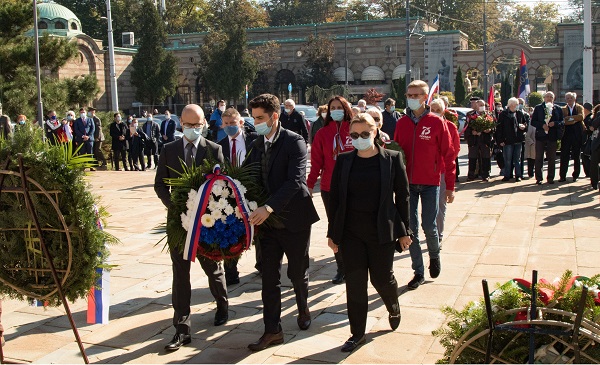 В Белграде отметили День свободы от немецко-фашистских захватчиков